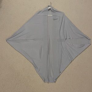 Lululemon Athletica Grey Knit Poncho - One Size